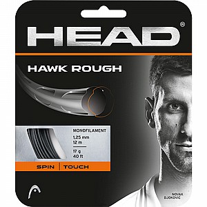 Head Hawk Rough String Set 12m - Anthracite