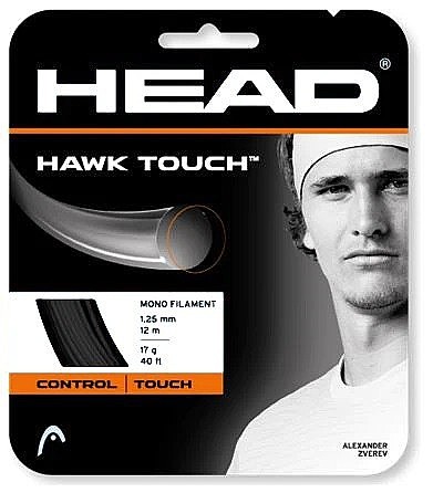 Head Hawk Touch String Set 12m - Anthracite