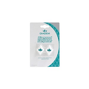 Diadem Diamond Dampner 2 Pack - White