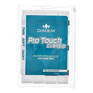 Diadem Pro Touch Overgrip 12 Pack - White