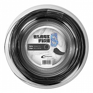 Isospeed Black FireS String Reel 200m - Black