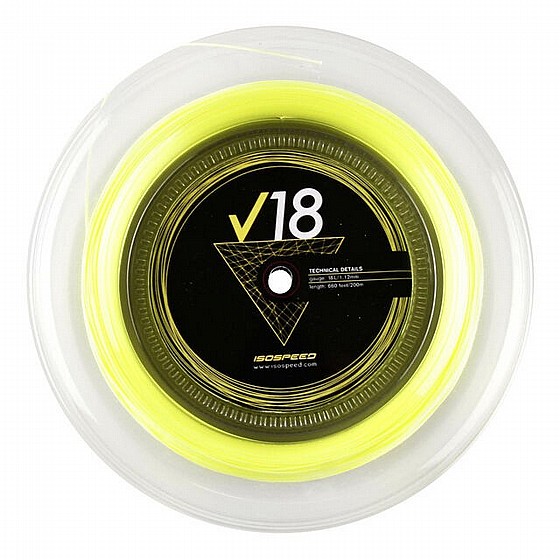 Isospeed V18 String Reel 200m - Yellow